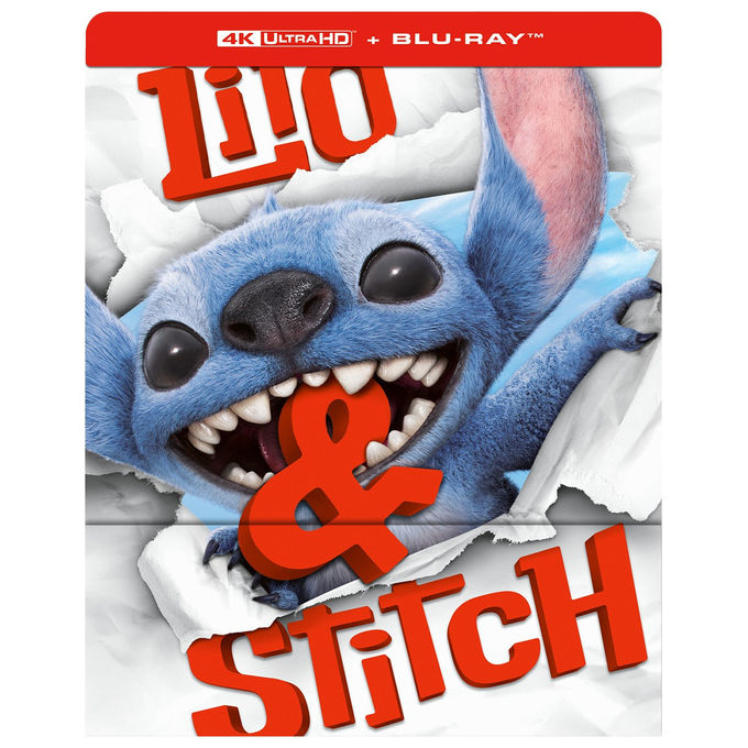 Disney, Lilo and Stitch, Live Action Steelbook, 4K Ultra HD, Blu-Ray HD