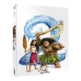 Disney, Oceania 2 Steelbook, Blu-ray, Animazione, Area 2