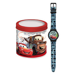 Pixar Cars Orologio da Polso in Box Latta