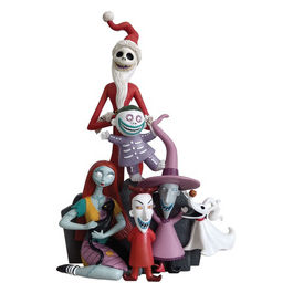 Disney Showcase, Statuetta Jack Piramide Umana, Nightmare Before Christmas, 23 cm, Resina