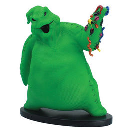 Disney Showcase, Statuetta Oogie Boogie, Nightmare Before Christmas, Resina di pietra, 17,5 cm