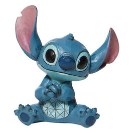 Disney Traditions, Mini Statuetta Stitch, Jim Shore, Resina, 8 cm