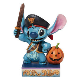 Disney Traditions, Stitch Pirata, Statuetta Decorativa, Resina, Jim Shore