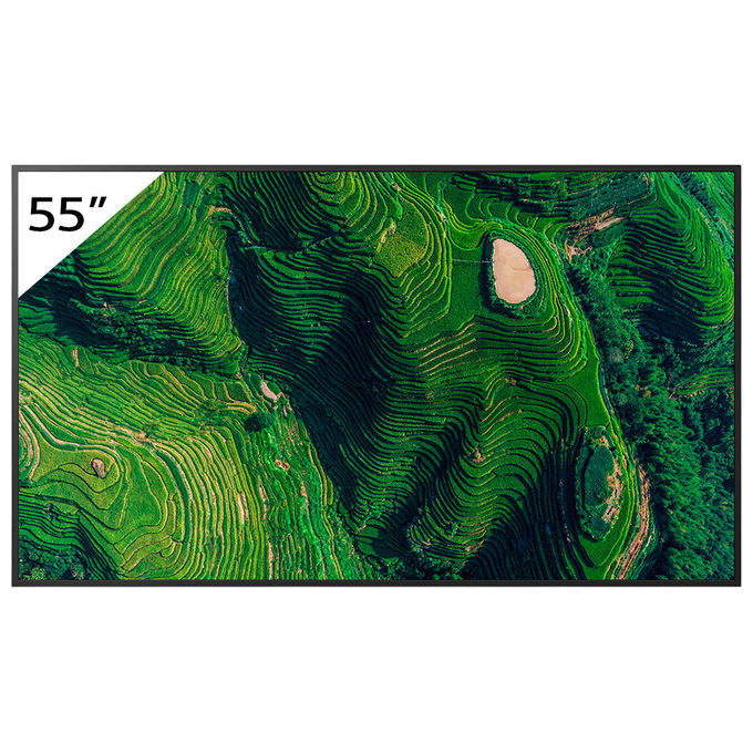 Sony FW-55BZ35P Display Professionale 4K HDR 55'' Risoluzione 3840x2160 Pixel Luminosita' 500 cd-m² Pannello IPS Wi-Fi Ethernet HDMI 4 USB 2 Altoparlanti 20 W colore Nero