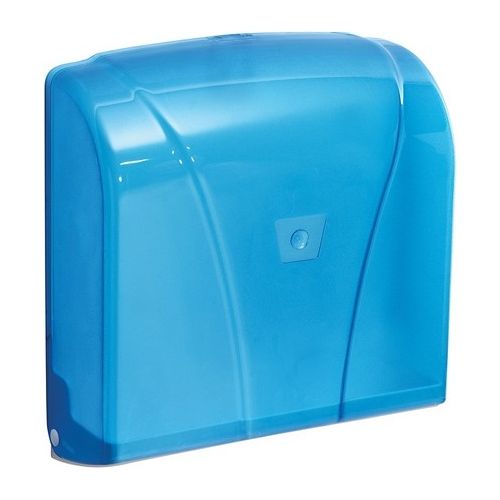 Gedy Porta Salviette Distributore Salviette Azzurro Resina 28,8x27,2x11 Cm