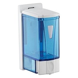 Dosatore Distributore Di Sapone Liquido Bianco Resina 14x11x5 Cm