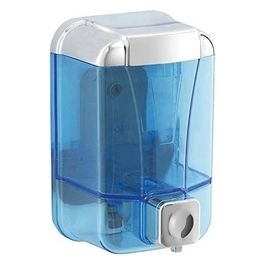 Dosatore Distributore Di Sapone In Schiuma Cromato Resina 16,3x10,4x9,5 Cm