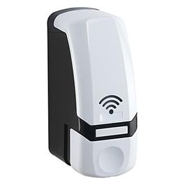 Dosatore Distributore Di Sapone In Schiuma Bianco Resina 21x8,5x11,7 Cm