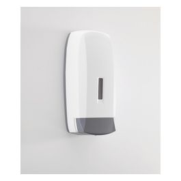 Dosatore Distributore Di Sapone Liquido Bianco Resina 27,5x11x10,5 Cm