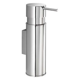Dosatore Distributore Di Sapone Kyron Cromato Metallo 17,1x5x10 Cm