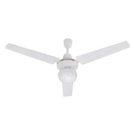 Divina Air Ventilatore Da Soffitto 3 Pale 1 Luce D.120 Bianco DA54009