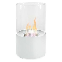 Biocamino A Bioetanolo Da Tavolo Design Moderno D16X29 Bianco Oxford DF39126
