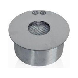 Bruciatore tondo per camino a bioetanolo biocamino inox 2,5 lt d.25 cm