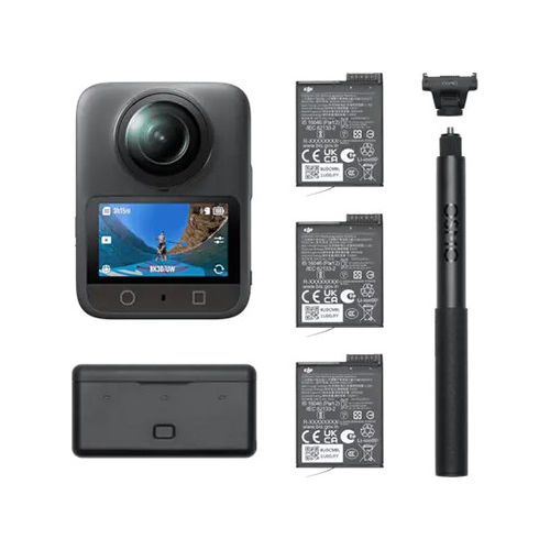 OQ001 Osmo 360 Action Cam 360° Adventure Combo 8K 120 MP 105 GB IP68 colore Nero