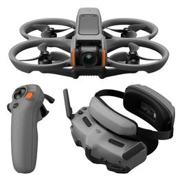 Avata 2 Fly More Combo Drone FPV con Fotocamera 4K Paraeliche Integrati 360 Semplificati con una Sola Pressione Goggles 3 e RC Motion 3 Inclusi