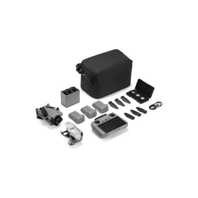 Dji, Drone, Mini 5 Pro Fly More Combo con Dji Rc2, Fotocamera Cmos da 1 Pollice