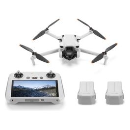 DJI Mini 3 Fly More Combo (con DJI RC) Mini drone con fotocamera leggero e pieghevole con video in 4K HDR