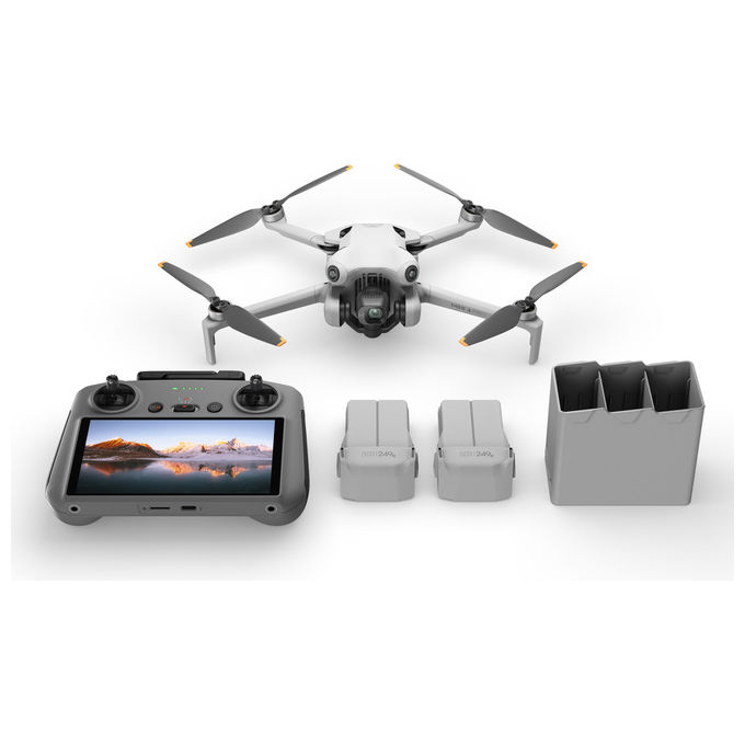DJI Mini 4 Pro drone 48MP 4K HDR Fly More Combo con radiocomando RC 2 249g