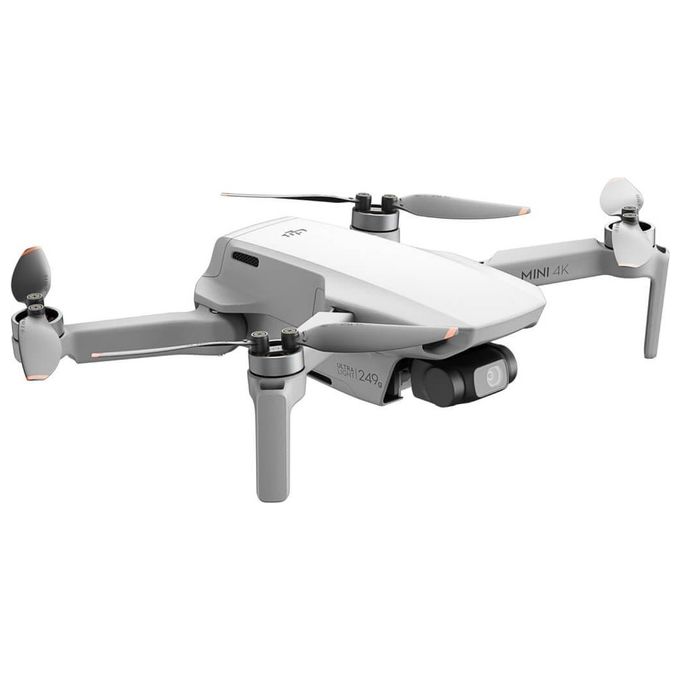 DJI Mini 4K Drone Quadrirotore, 4K Video 12MP, GPS Pieghevole, Grigio, 31min Volo