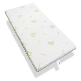 Materasso 180X200 Topper Materassi Deluxe in tessuto Aloe Vera