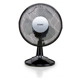 Domo DO8138 Ventilatore da Tavolo 23cm 2 Livelli Nero