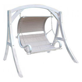 dondolo cradle per esterni seduta ergonomica in legno ideale per giardini e terrazzi struttura robusta e confortevole per momenti di relax