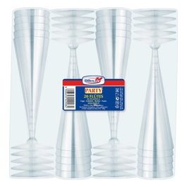 Bicchiere Flutes 120cc 20 Pezzi Re-Usable