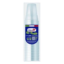 Re-Usable Bicchiere Diamant 350cc 25 Pezzi