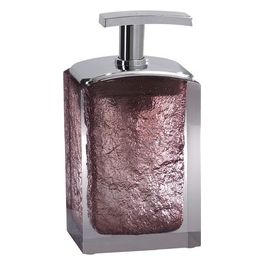 Dosatore Antares Trasp/Marrone Resina 15,5x8x6,2 Cm