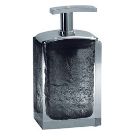 Dosatore Antares Trasp/Grigio Resina 15,5x8x6,2 Cm