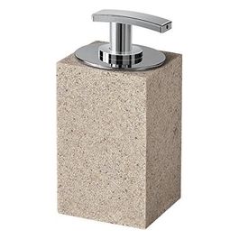Dosatore Minerva Champagne/Panna Resina 15,2x7,4x7,4 Cm