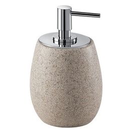 Dosatore Mitra Champagne/Panna Resina 15x10,5x10,5 Cm