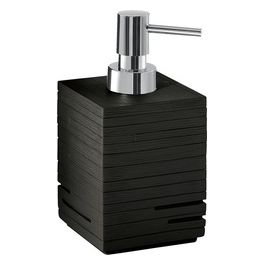 Dosatore Quadrotto Nero Resina 16x8,2x8,2 Cm