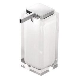 Dosatore Rainbow Bianco Resina 16,2x7x11,3 Cm