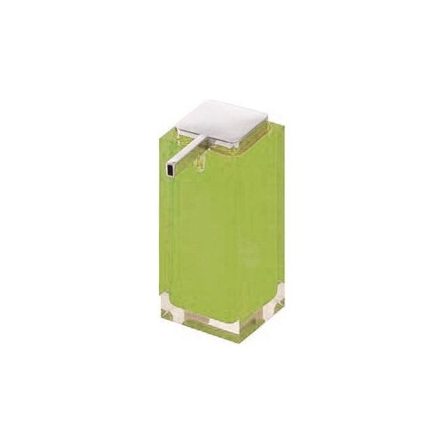 Gedy Dosatore Rainbow Verde Acido Resina 16,2x7x11,3 Cm