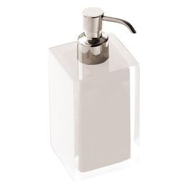 Dosatore Rainbow Bianco Resina 16,2x7x7 Cm