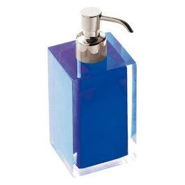 Dosatore Rainbow Blu Resina 16,2x7x7 Cm