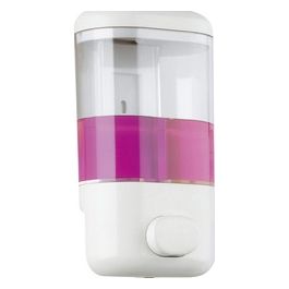 Dosatore Distributore Di Sapone Liquido Bianco Abs 20,8x11x9 Cm