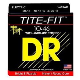 DR String MT-10 Tite-Fit Set di Corde per Chitarra Elettrica