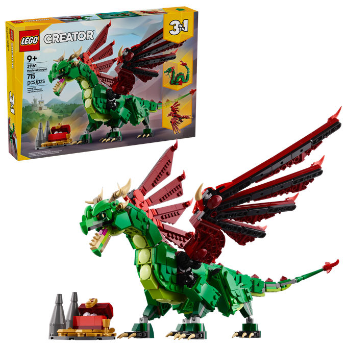 LEGO Creator Drago medievale 31161