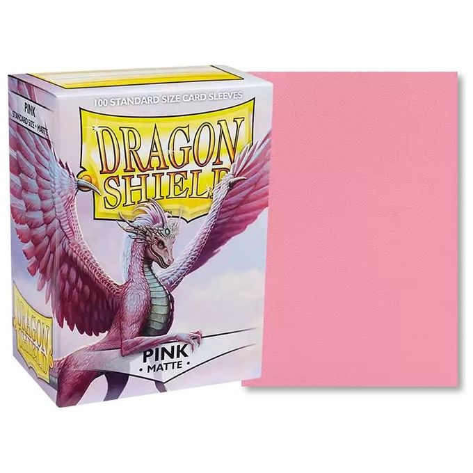 Dragon Shield Bustine Standard Matte Pink 100 Pezzi