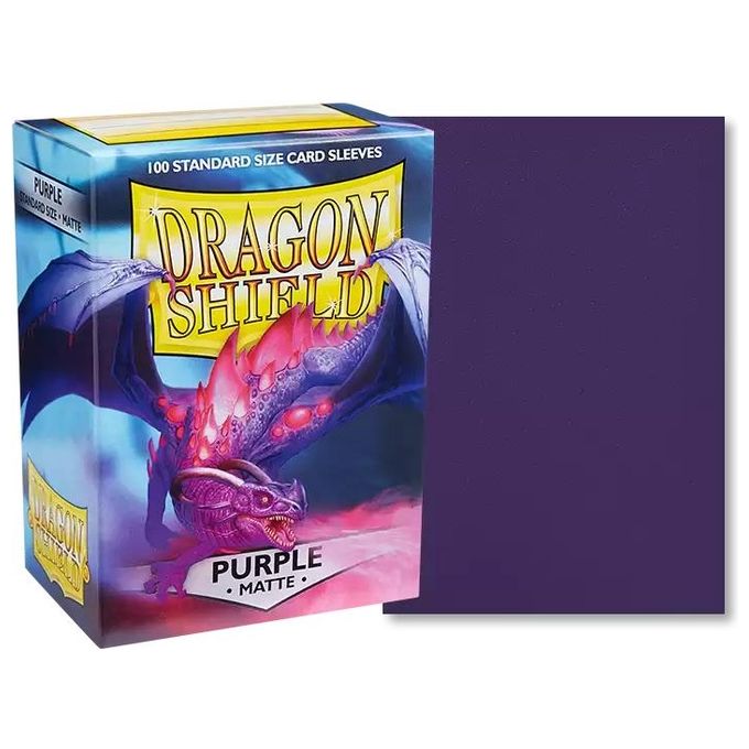Dragon Shield Bustine Standard Matte Purple 100 Pezzi