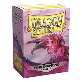 Dragon Shield Bustine Standard Matte Pink Diamond 100 Pezzi