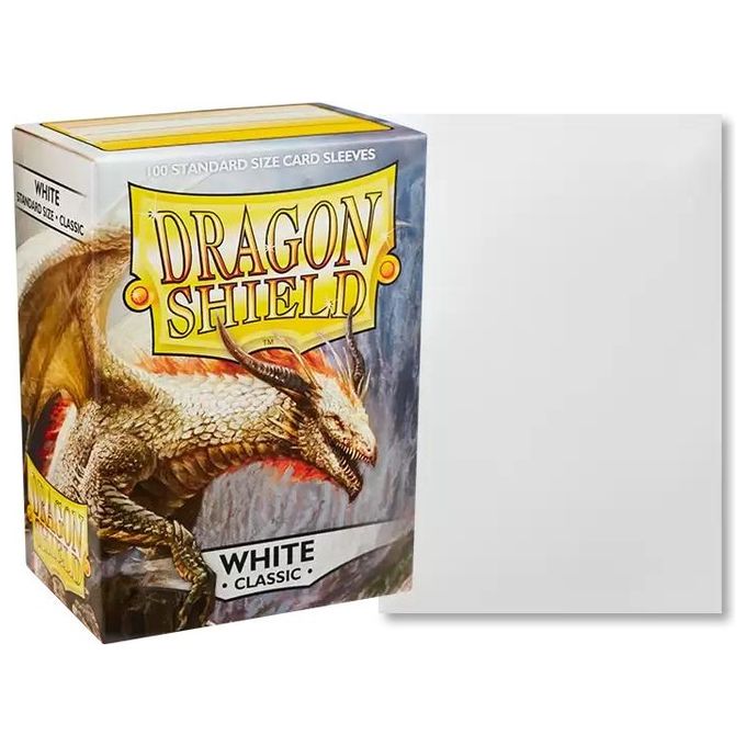 Dragon Shield Clas. Stand. White (10)