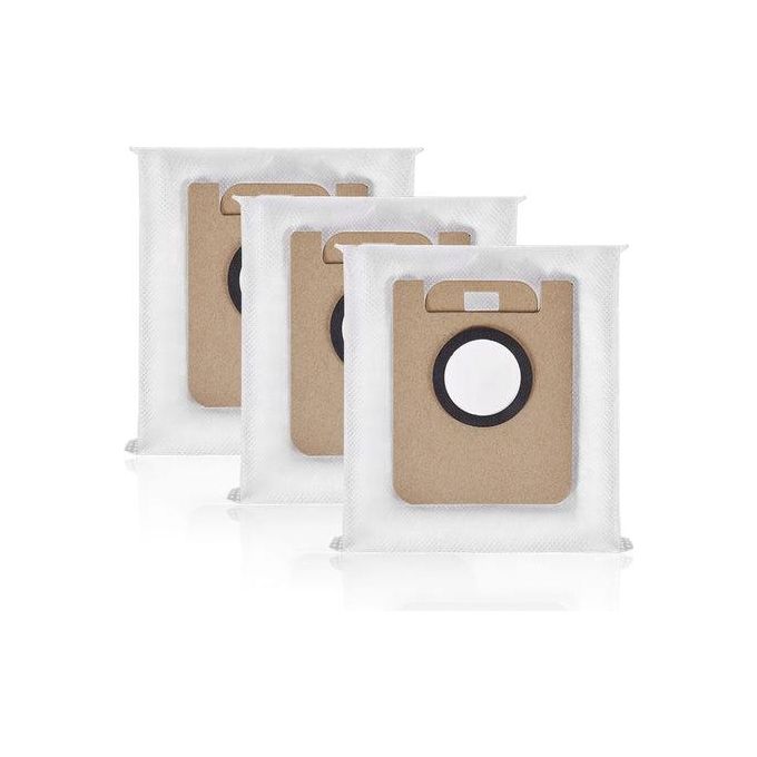 Dreame 3x Sacchetti per la raccolta polvere compatibili con stazione di ricarica e autopulente del robot aspirapolvere D10 Plus