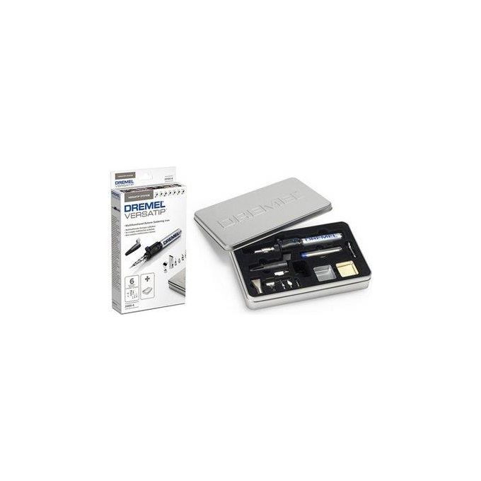 Dremel VersaTip 2000-6 F0132000JA Saldatore a gas multifunzione 6 in 1 1200 °C 90 min accensione Piezoelettrica colore Nero