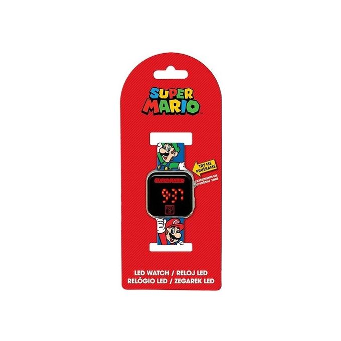 Ds Import Orologio per Bambini Super Mario