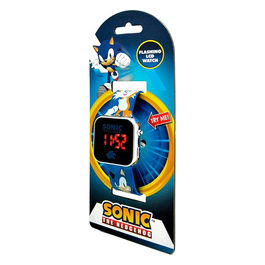 Orologio digitale LED Sonic the Hedgehog per bambini cinturino gomma SNC4198M Sega