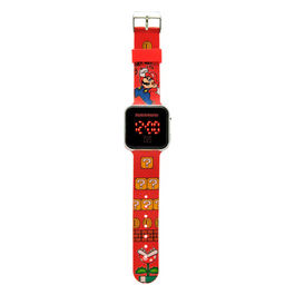 Orologio LED Super Mario per bambini da polso digitale GSM4107 Kids Licensing