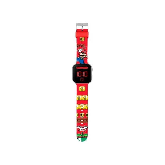 Ds Import Orologio da Polso Led Super Mario